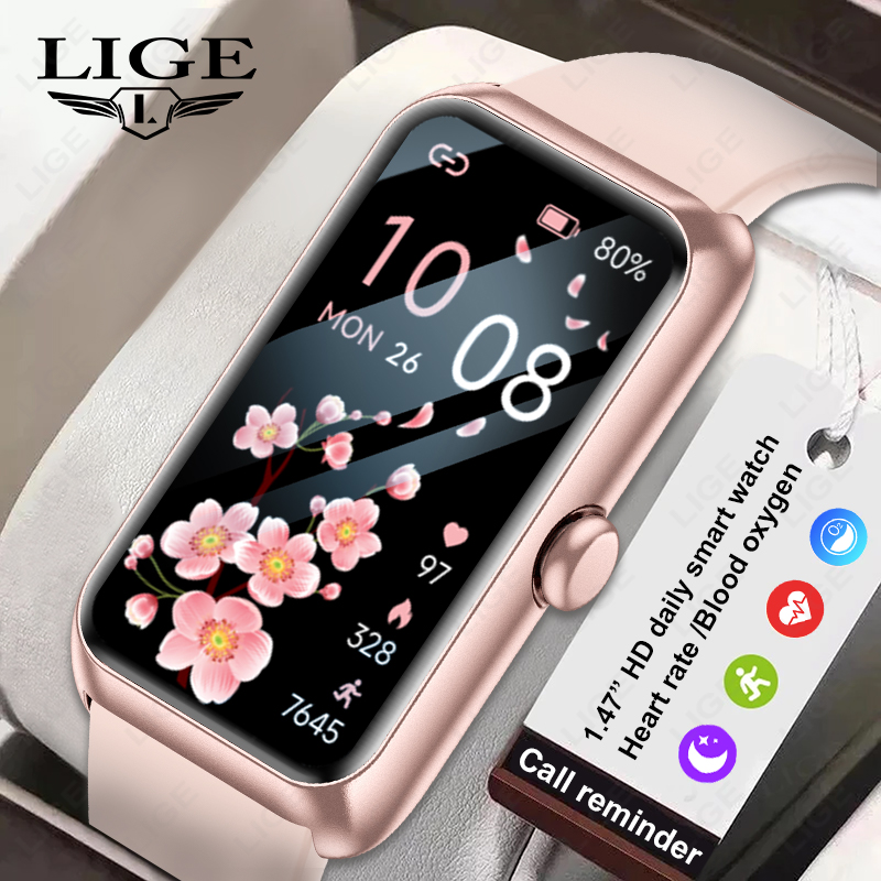 Watches Ladies Smartwatch - LIGE yeni moda bayanlar akıllı saat