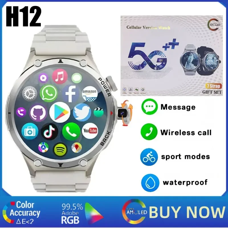 H12 4G LTE Android Akıllı Saat - Smartwatch Watches For Women With Gps incelemesi ve fiyatı