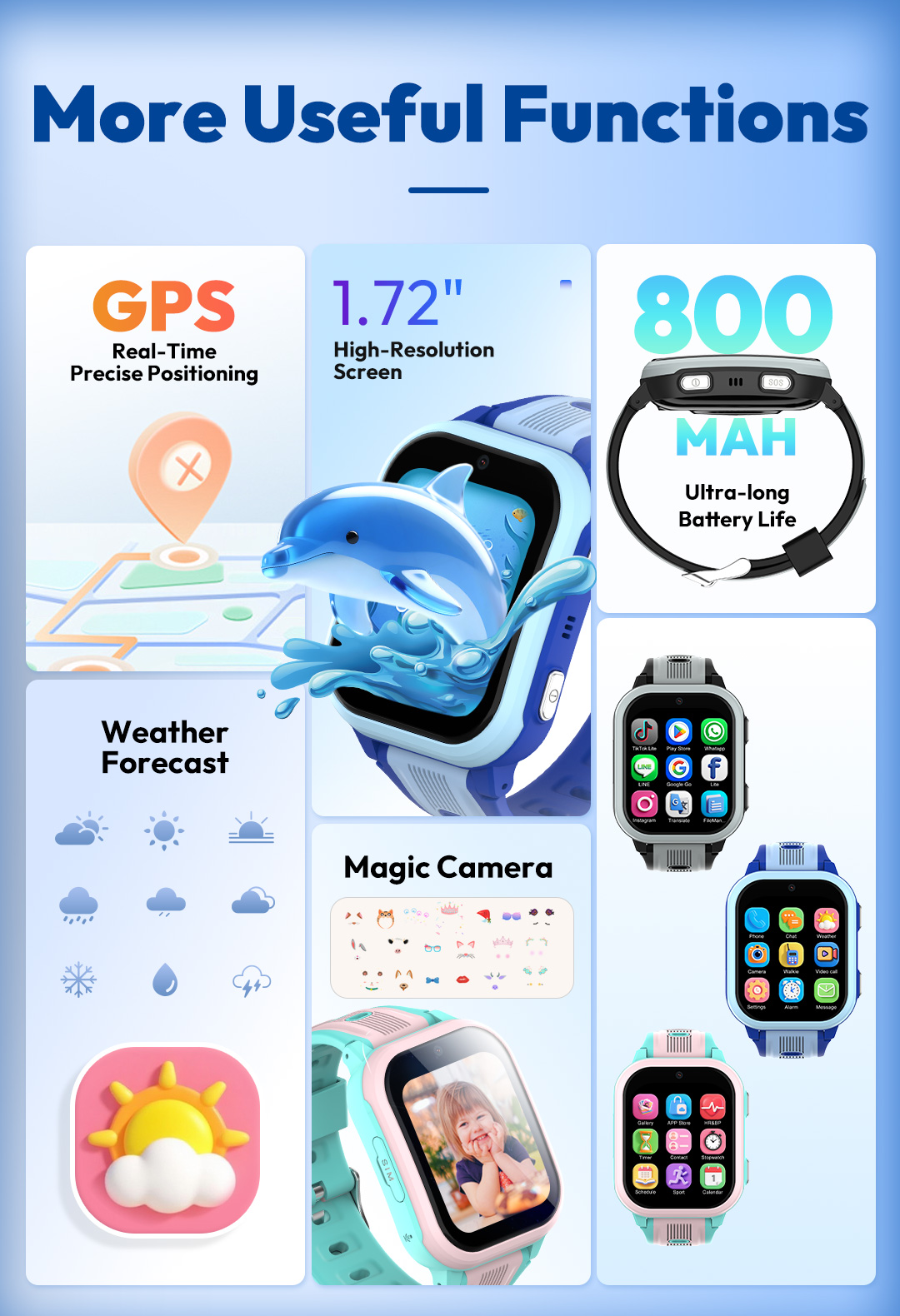 KT41 Akıllı Saat - 4G Telefonl - Smartwatch Watches For Kids With Gps incelemesi ve fiyatı