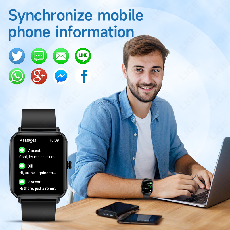LIGE Akıllı Saat (Kadın ve Erk - Watches Ladies Smartwatch incelemesi ve fiyatı
